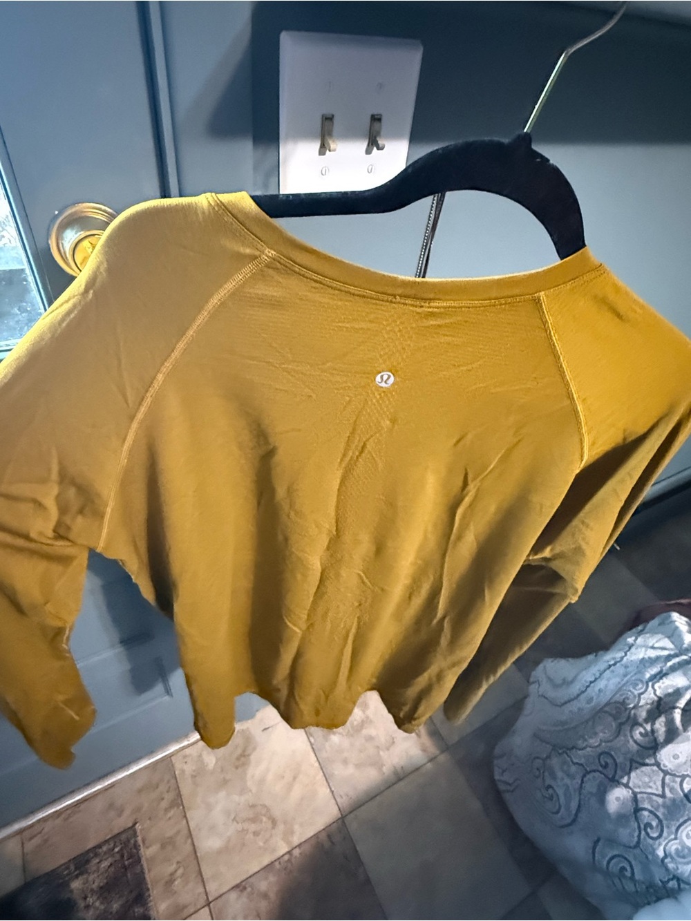 lululemon athletica Women's Mustard Crewneck Sweatshirt
